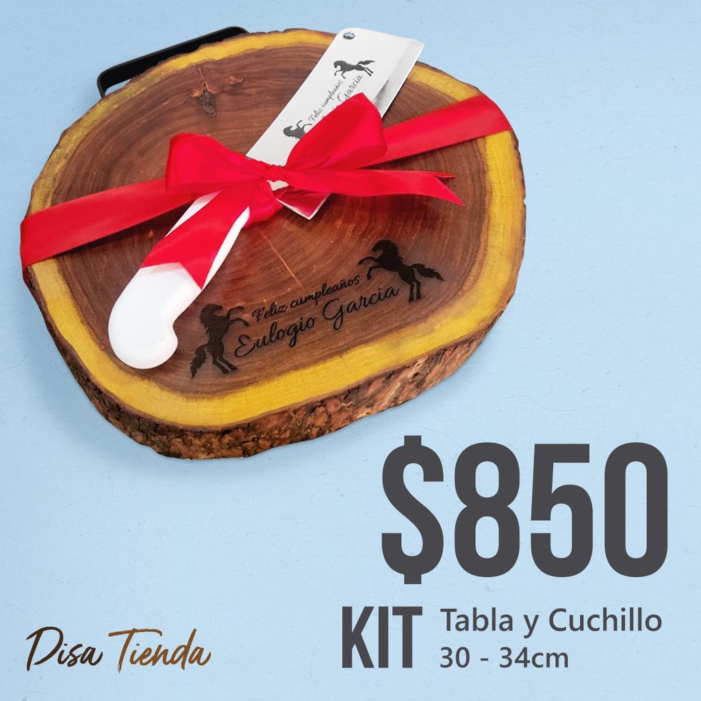 Kit Tabla Rodaja y Cuchillo Vilma