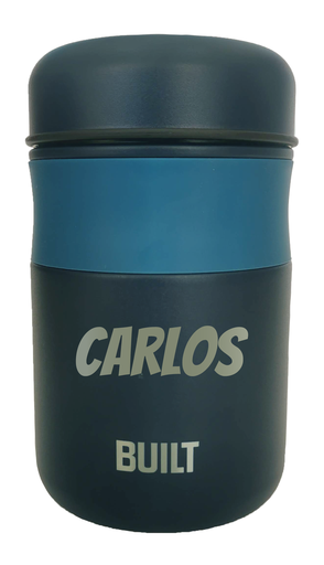 BUILT Food jar 16 oz Azul Navy