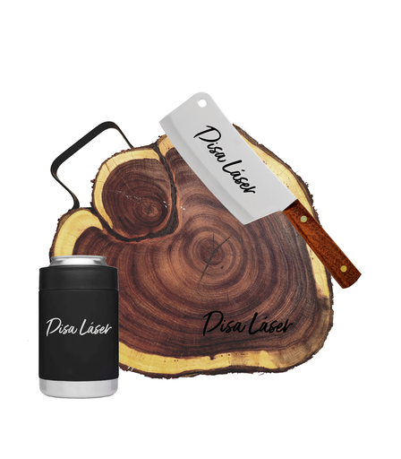 Kit Tabla Rodaja, Cuchillo y Portabotes MyDrink 12 oz