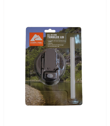 Ozark Tapa con popote 20-22 oz